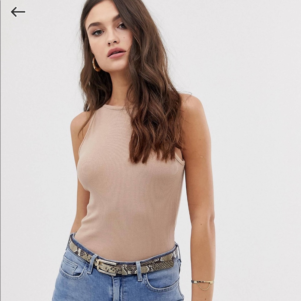 ASOS Design High Neck Top